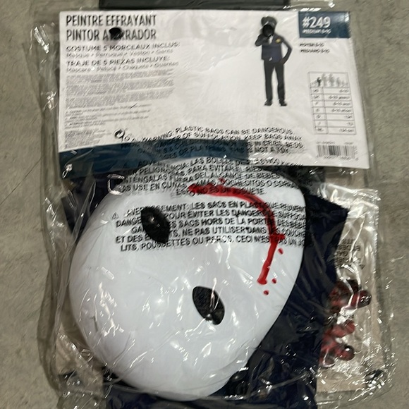 Creepy Painter Children’s Costume! New! - Picture 6 of 8